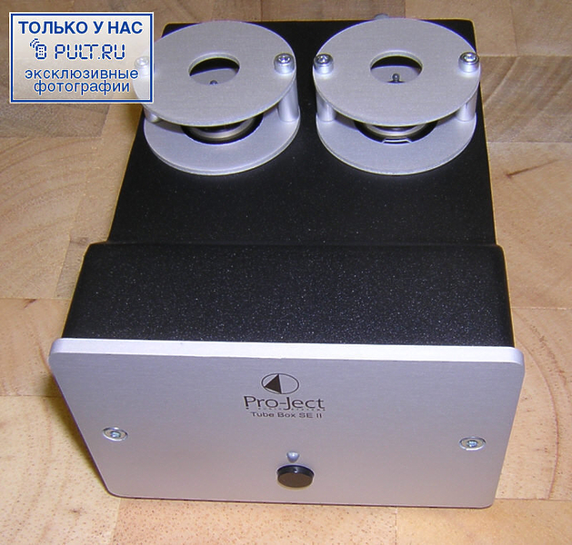 Фонокорректор Pro-Ject Tube Box SE II black (ламповый фонокорректор MM/MC) артикул 102250FV-1 фото 3