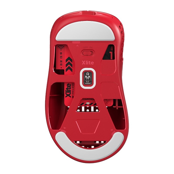 Игровая мышь Pulsar Xlite Wireless V2 Competition Mini Red артикул 271074Si-1 фото 5