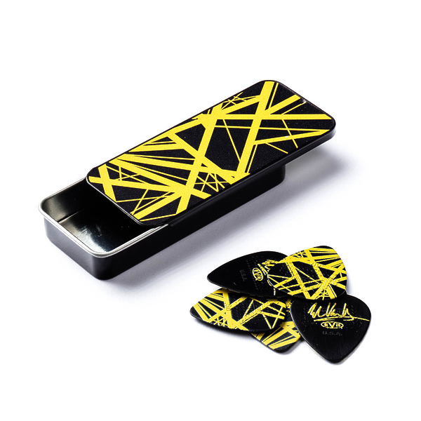 Медиаторы Dunlop EVHPT04 Eddie Van Halen VH II Pick Tin (6 шт) артикул 319739Si-1