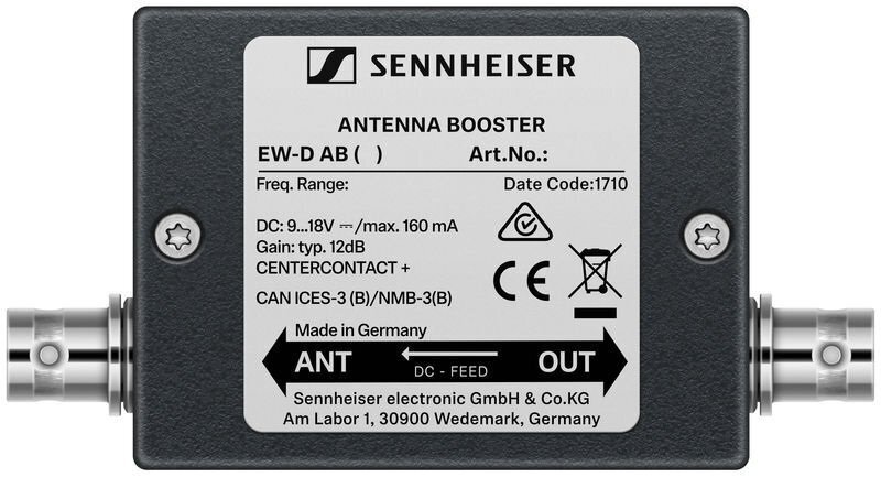 Антенный усилитель Sennheiser EW-D AB (S) артикул 251384Si-1