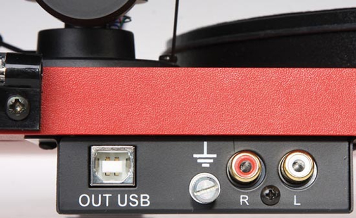 Проигрыватель винила Pro-Ject Essential II Phono USB (DC) (OM 5e) matt red артикул 103683Si-1 фото 3