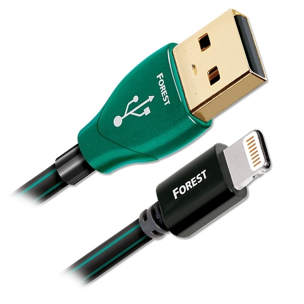 USB кабель AudioQuest Forest (Lightning-USB) 1.5м артикул 156414Si-1