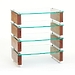 Стойка под Hi-Fi Custom Design Milan Reference 10 Hi-Fi 4 cherry/clear