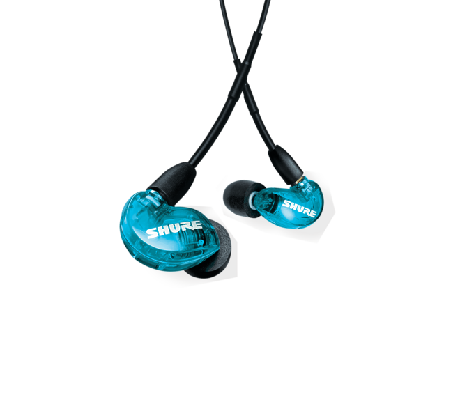 Наушники Shure AONIC SE215DYBL+UNI-EFS артикул 234942Si-1