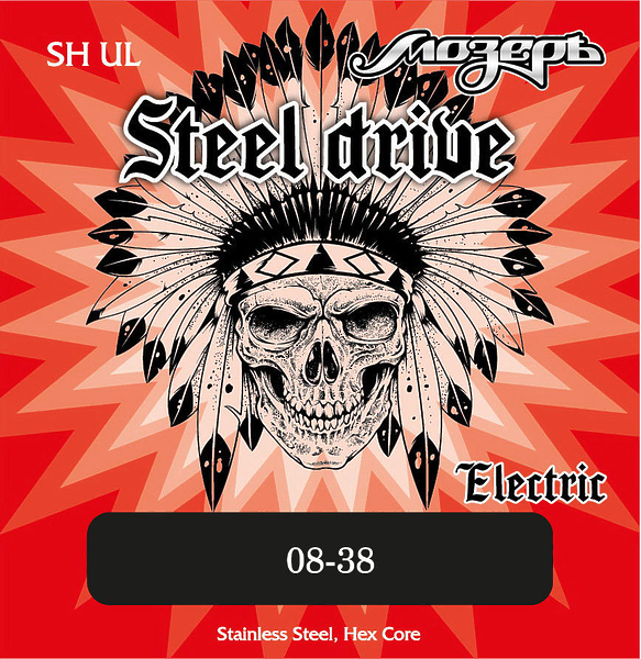 Струны для электрогитары Мозеръ SteelDrive SH UL артикул 291508Si-1