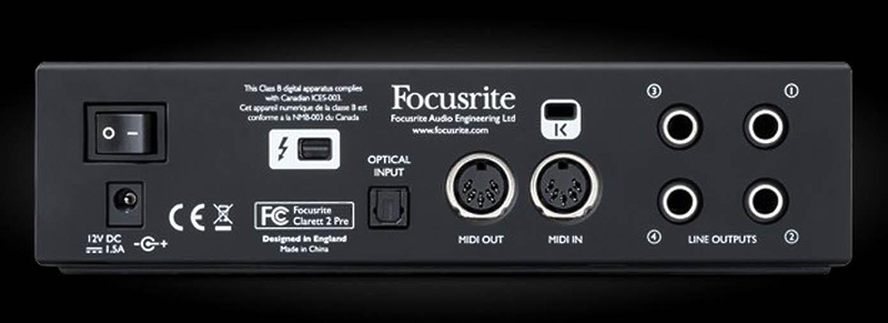 FOCUSRITE Clarett 2Pre артикул 292257-1 фото 4