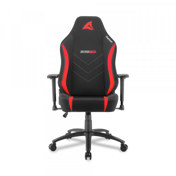 Кресло игровое Sharkoon SGS20-F-BK/RD артикул 269922Si-1 фото 3