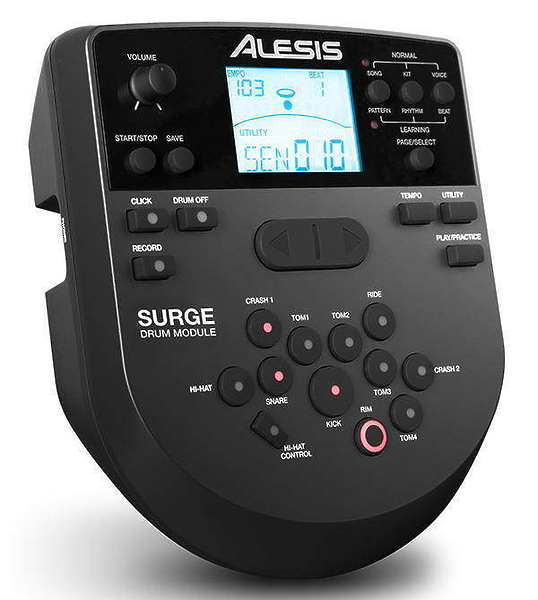 Электронная барабанная установка Alesis Surge Mesh Kit артикул 247001Si-1 фото 5
