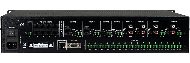 Цифровая матрица Ecler HUB1616 артикул 242083Si-1 фото 3