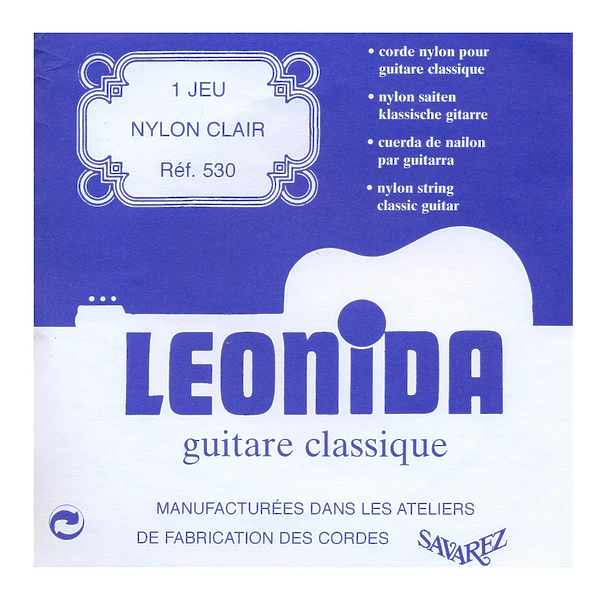 Струны для гитары Savarez 530 Leonida артикул 279496Si-1