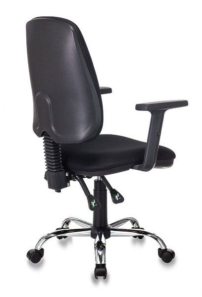 Кресло Бюрократ T-620SL/BLACK (Office chair T-620SL black TW-11 cross metal хром) артикул 263290Si-1 фото 5