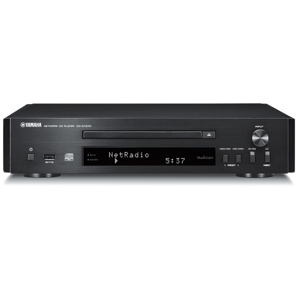 Сетевой аудио проигрыватель Yamaha CD-NT670 black артикул 151732Si-1