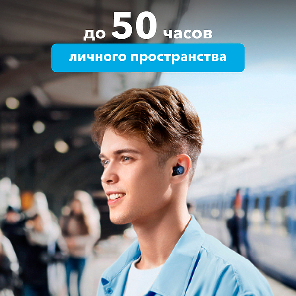 True wireless наушники Soundcore Space A40 Blue артикул 283058Si-1 фото 6