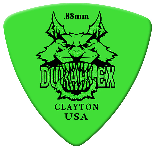 Медиаторы CLAYTON DXRT88/12 - 0.88 mm DELRIN широкие 12 шт артикул 290713Si-1