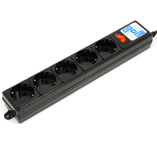 Сетевой фильтр PowerCube SPG-B-0,5M-BLACK артикул 275249Si-1
