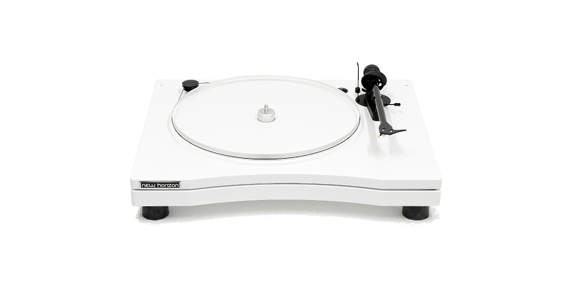 Проигрыватель винила New Horizon Model GDS II White артикул 284183Si-1