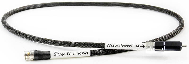 Межблочный цифровой кабель Tellurium Q Silver Diamond Waveform hq Digital RCA/BNC, 2.0м артикул 254461Si-1