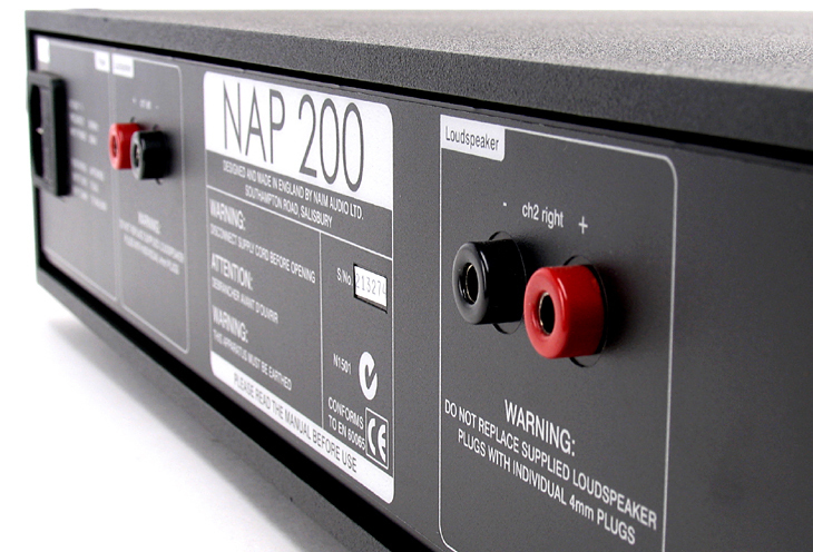 Усилитель мощности Naim NAP 200 DR артикул 121145Si-1 фото 5