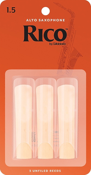 Трости D'Addario WOODWINDS RJA0315 RICO, 3 PAK, ALTO SAX, 1.5 (3 шт) артикул 274031Si-1