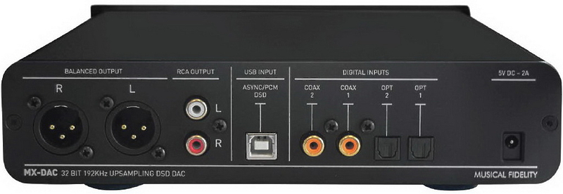 ЦАП Musical Fidelity MX-DAC black артикул 239540Si-1 фото 3