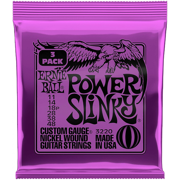 Струны для электрогитары Ernie Ball 3220 Nickel Wound Power Slinky артикул 291385Si-1