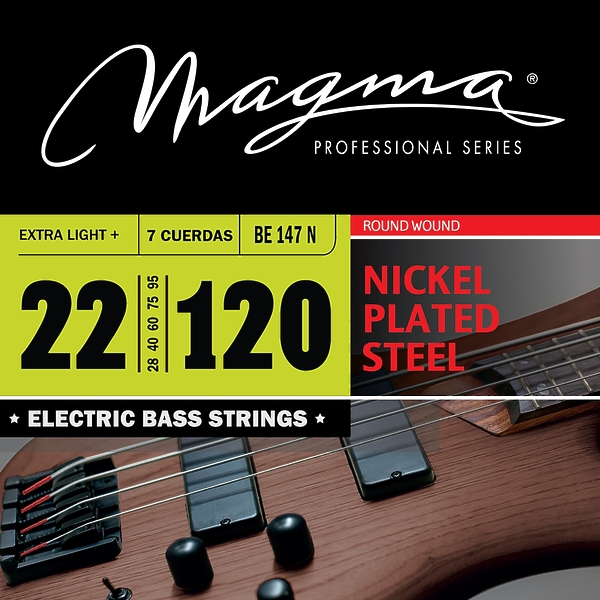 Струны для 7-струнной бас-гитары Magma BE147N артикул 334825Si-1