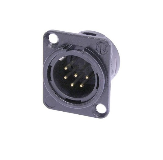 Разъем Neutrik NC6MD-L-BAG-1 артикул 283678Si-1