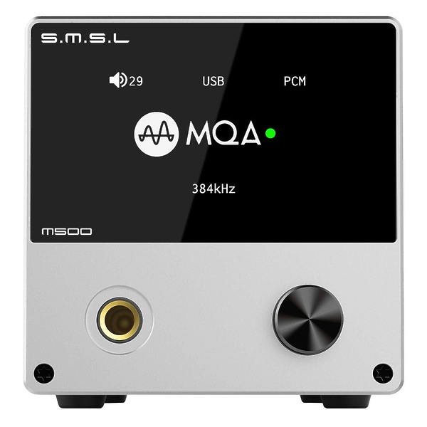 ЦАП/Усилитель для наушников SMSL M500 Silver артикул 208662Si-1 фото 3