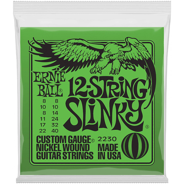 Cтруны для двенадцатиструнной гитары Ernie Ball 2230 артикул 291230Si-1