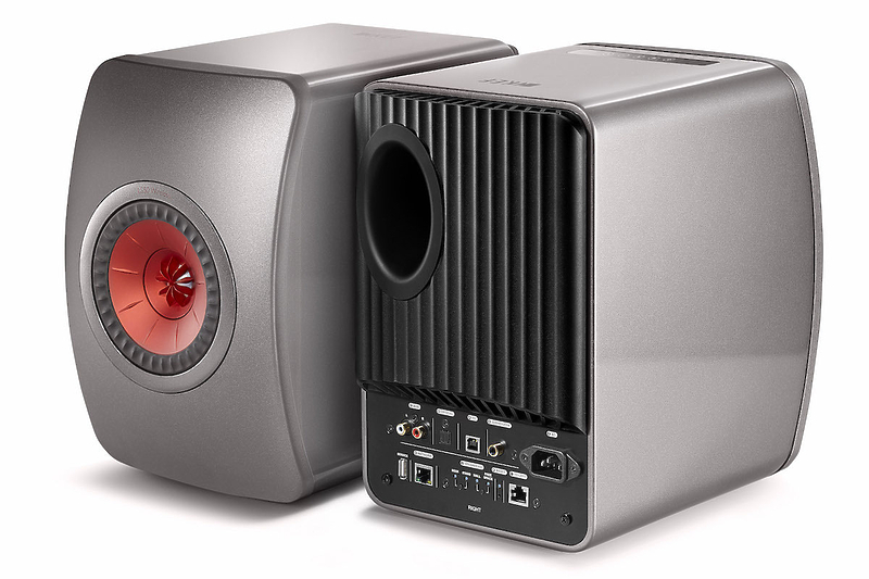 Полочная акустика KEF LS 50 Wireless Titanium Grey/Red артикул 155459Si-1 фото 7