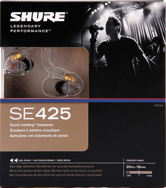 Наушники Shure SE425V артикул 106205Si-1 фото 4