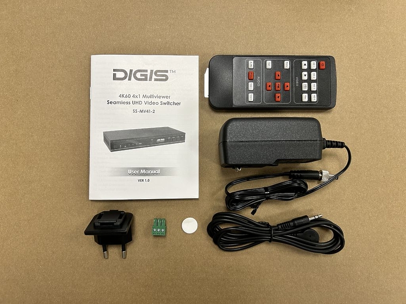 Презентационный коммутатор Digis SS-MV41-2 артикул 326938Si-1 фото 4