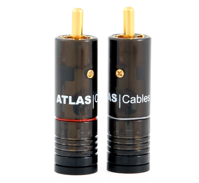 Разъем Atlas RCA Integra Hyper черный/белый артикул 168861Si-1 фото 3