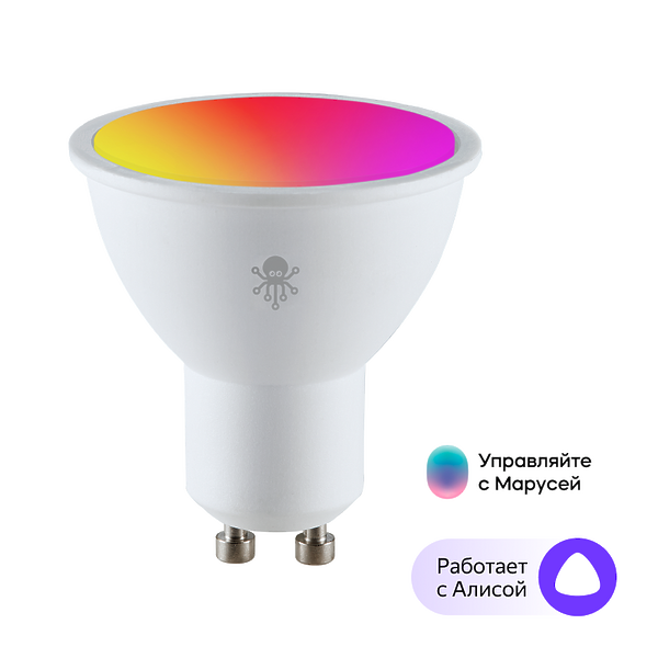 Лампа LED SLS KIT6 08 RGB GU10 WiFi white артикул 276300Si-1