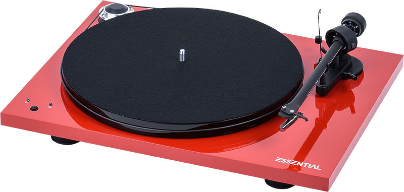 Проигрыватель винила Pro-Ject ESSENTIAL III SB (OM 10) red артикул 168774Si-1 фото 5