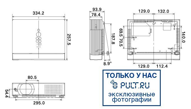 Проектор Sanyo PLC-XU106 артикул 354817FV-1 фото 4