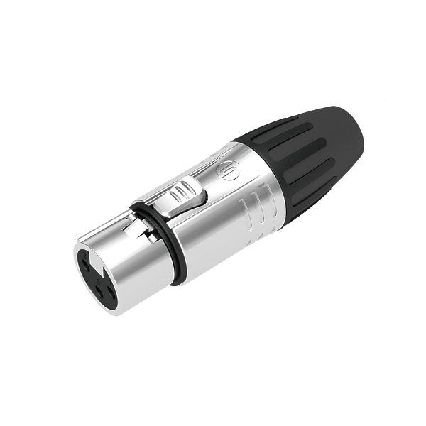 Разъем кабельный XLR3 Seetronic SCMF3 артикул 306573Si-1