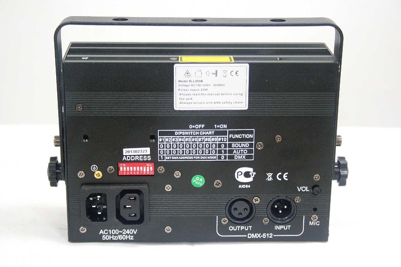 Involight SLL200B лазерный эффект артикул 351742SI-1 фото 3