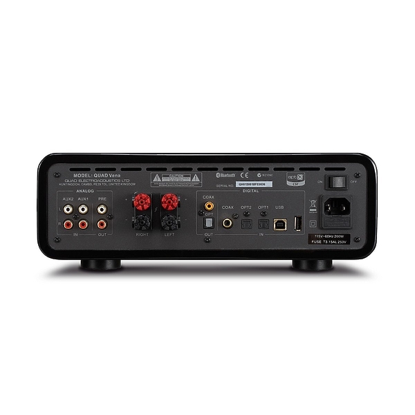 Интегральный стереоусилитель Quad Vena black артикул 115385Si-1 фото 4