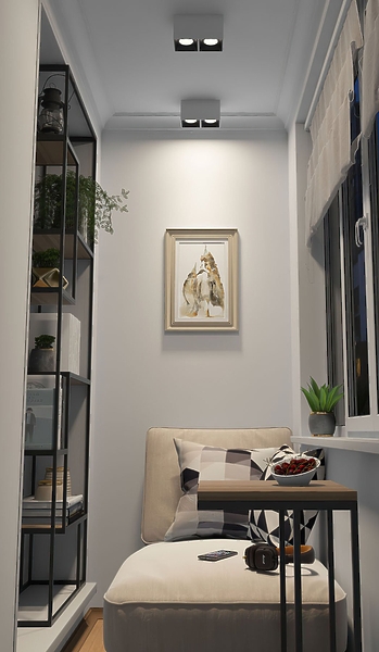 Светильник накладной Denkirs DK3085-WB+WH (White Black White) артикул 270676Si-1 фото 3