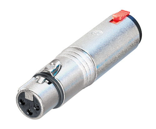 Адаптер-переходник Neutrik NA3FJ артикул 220338Si-1