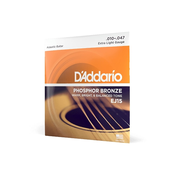 Струны для акустической гитары D'Addario EJ15 артикул 315277Si-1