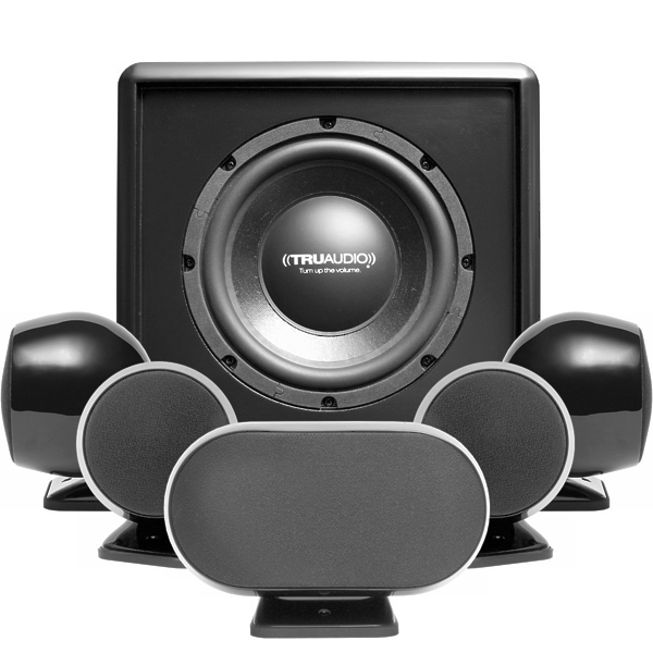 Комплект акустики TruAudio SAT3-5.1-CSUB-BK артикул 234076Si-1