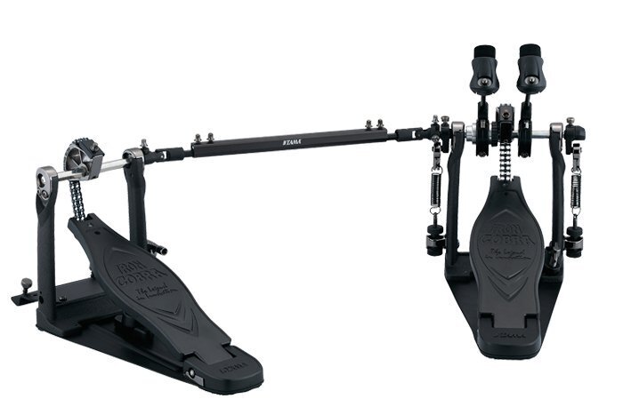 Педаль для барабана TAMA Iron Cobra 900 (HP900RWNBK) Rolling Glide Twin Pedal Blackout Edition артикул 253382Si-1