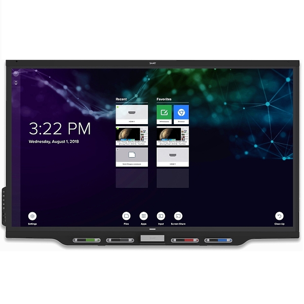 Интерактивный дисплей Smart SBID-7286P-V2 с технологией iQ и ключом активации SMART Meeting Pro артикул 202186Si-1
