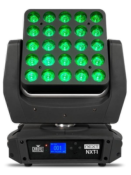 Chauvet Next NXT-1 матричный 5х5 светодиодный прожектор с полным движением артикул 291908-1