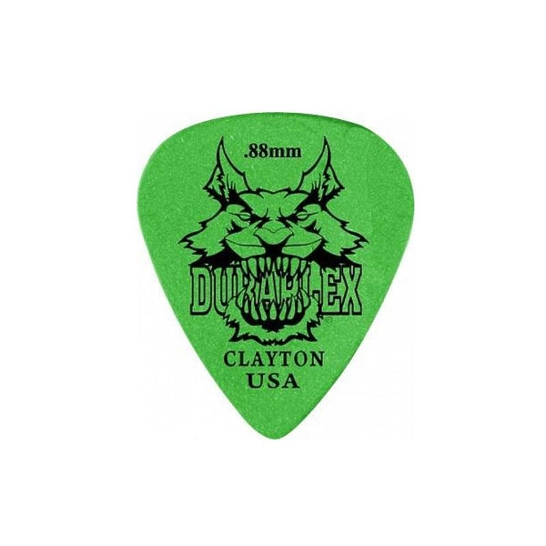 Медиаторы CLAYTON DXS88/12 - 0.88 mm DELRIN стандартные 12 шт артикул 290721Si-1