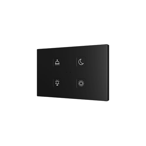 Сенсорный выключатель KNX Zennio Tecla XL X4, 4-кнопочный, произвольная графика артикул 245206Si-1 фото 4