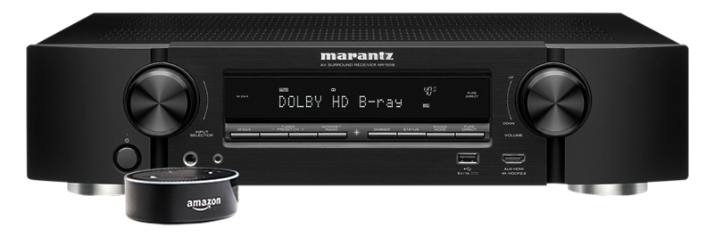 AV ресивер Marantz NR1509 silver/gold артикул 179083Si-1 фото 3