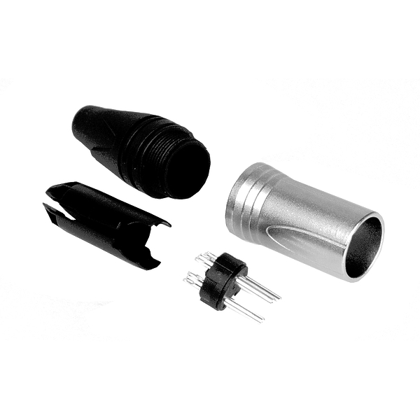 Разъем Invotone XLR3M500/BK артикул 281151Si-1 фото 3
